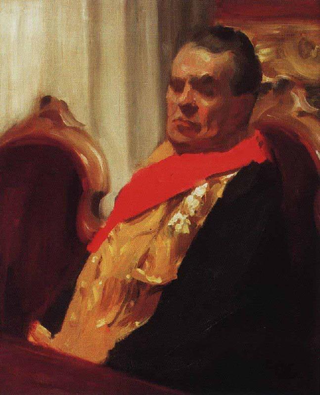 Boris Kustodiev Portrait of president of the Russian Historian Society Sweden oil painting art